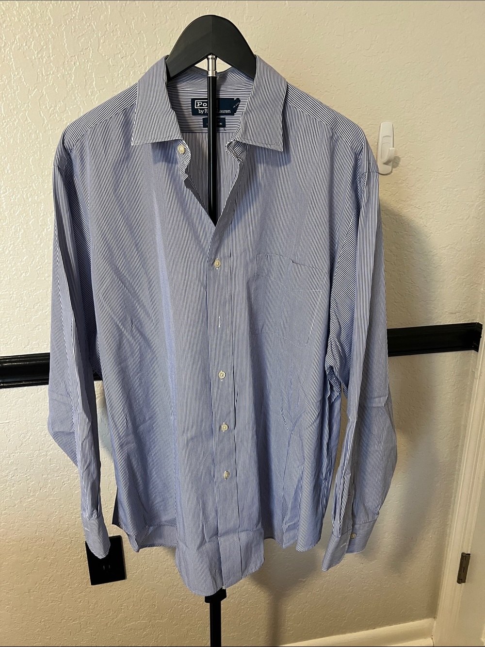 Polo by Ralph Lauren Blue Thin-Striped Men’s Dress Shirt
